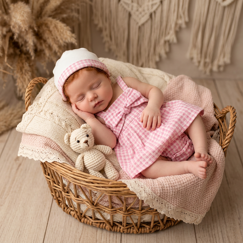 Bebê vestindo moda infantil premium Outbri