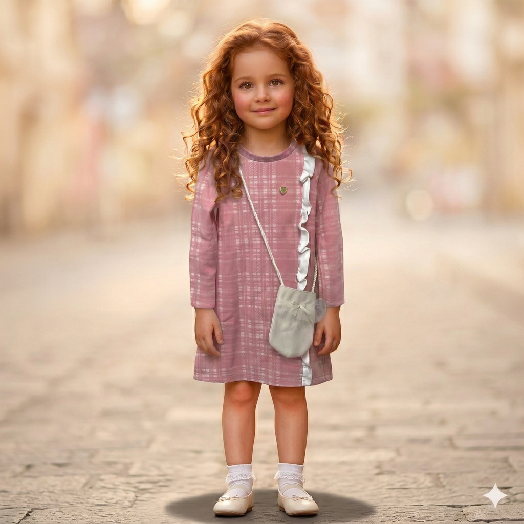 Moda infantil para meninas do RN aos 4 anos